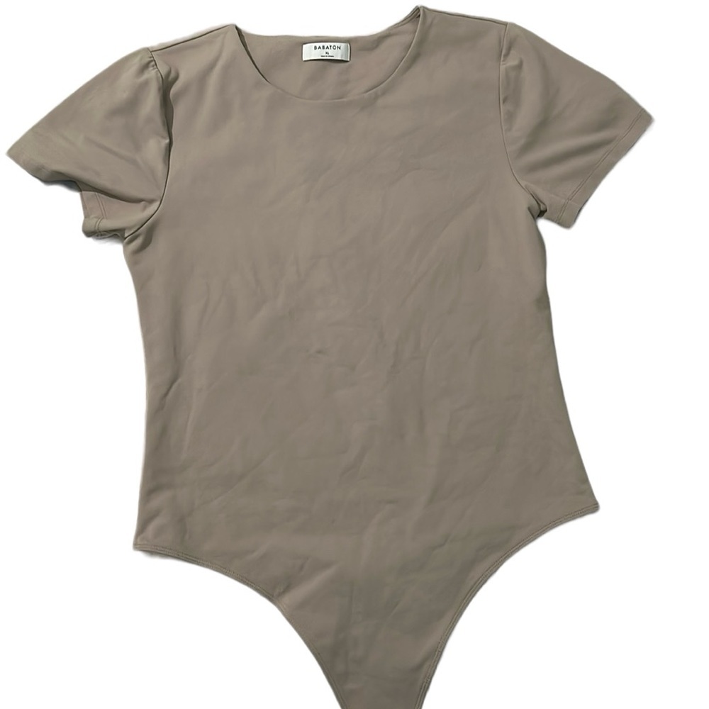 Babaton contour crew shortsleeve bodysuit